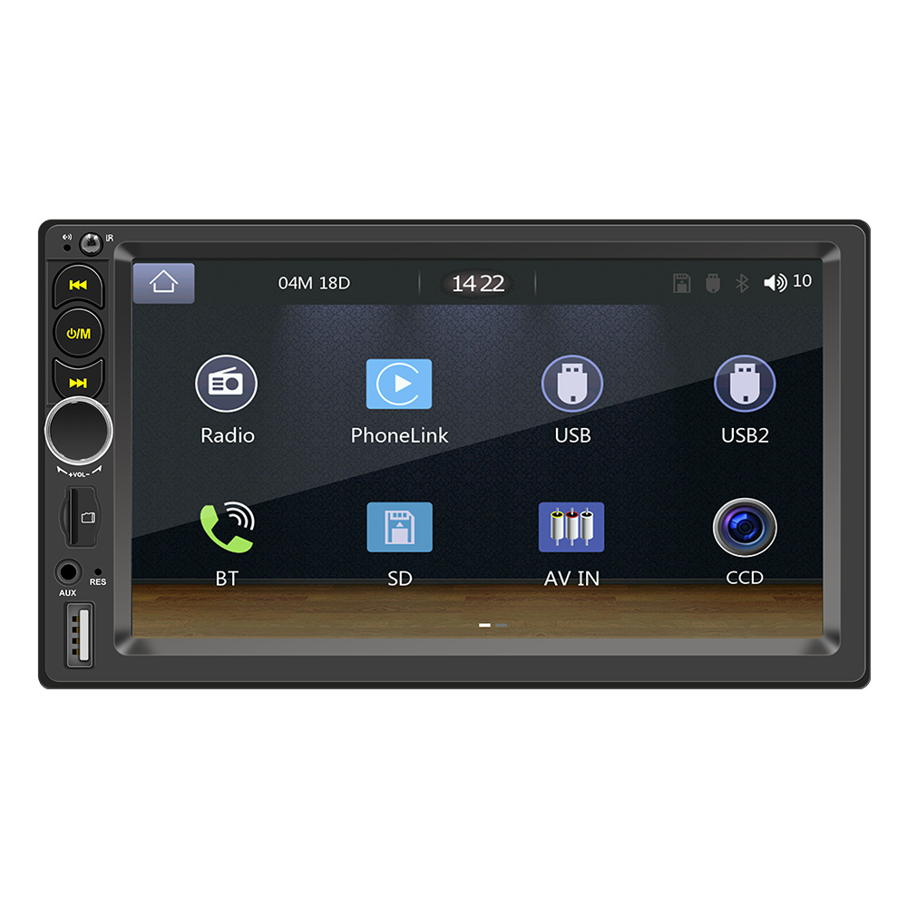 7 inch touch screen car Bluetooth MP5 player wired carplay Multi-Function Card car radio