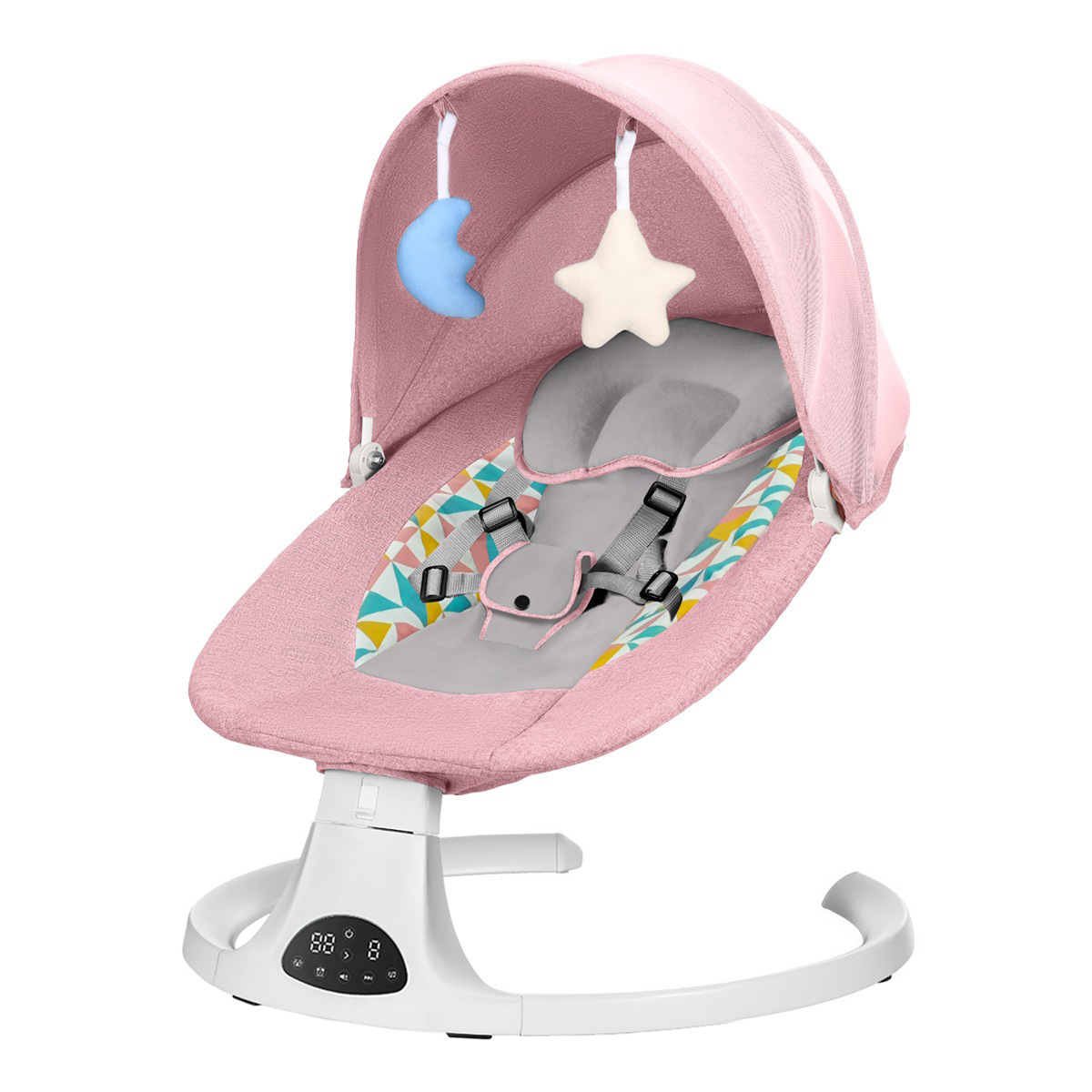 Cross-Border Baby Coaxing Artifact Baby Electric Rocking Chair Dropshipping Multi-Functional Newborn Soothing Chair Baby Cradle