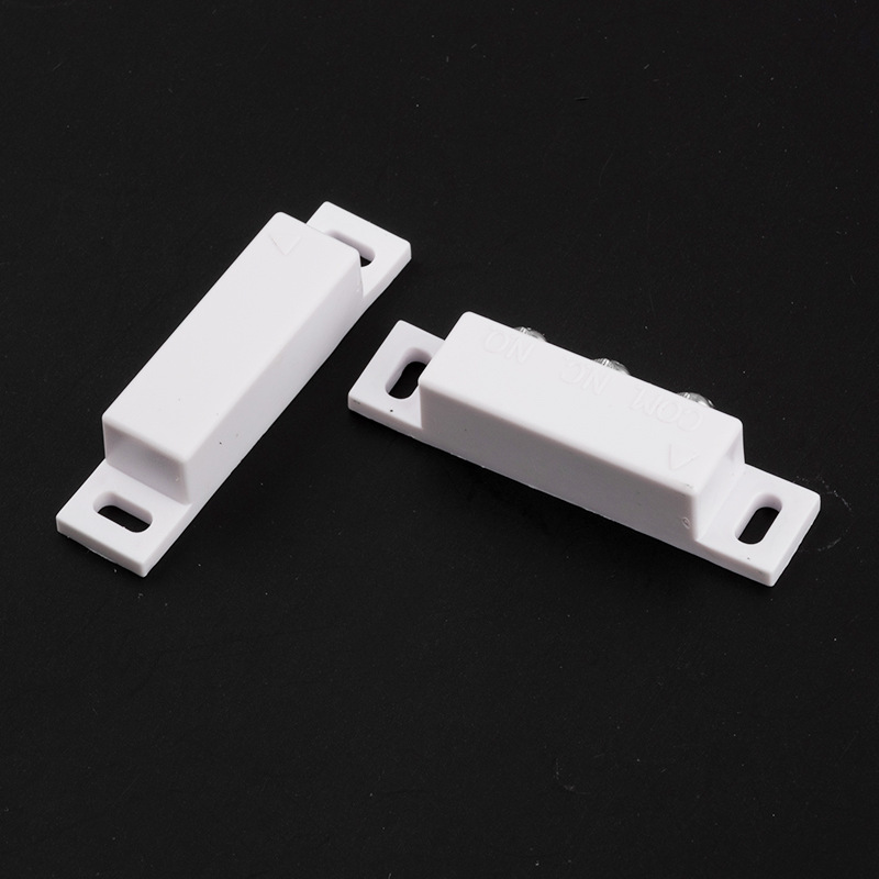 Snow Wolf door and window magnetic sensor surface mount induction detection household Reed tube door magnetic alarm normally closed