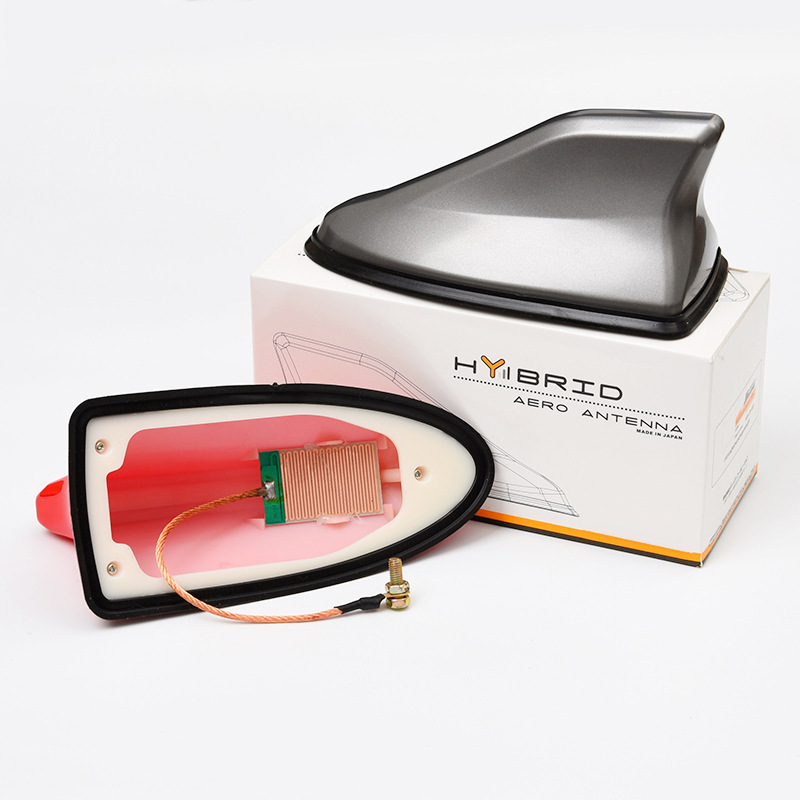 Car shark fin antenna second-generation antenna tail modification dedicated with signal radio antenna decoration hole-free