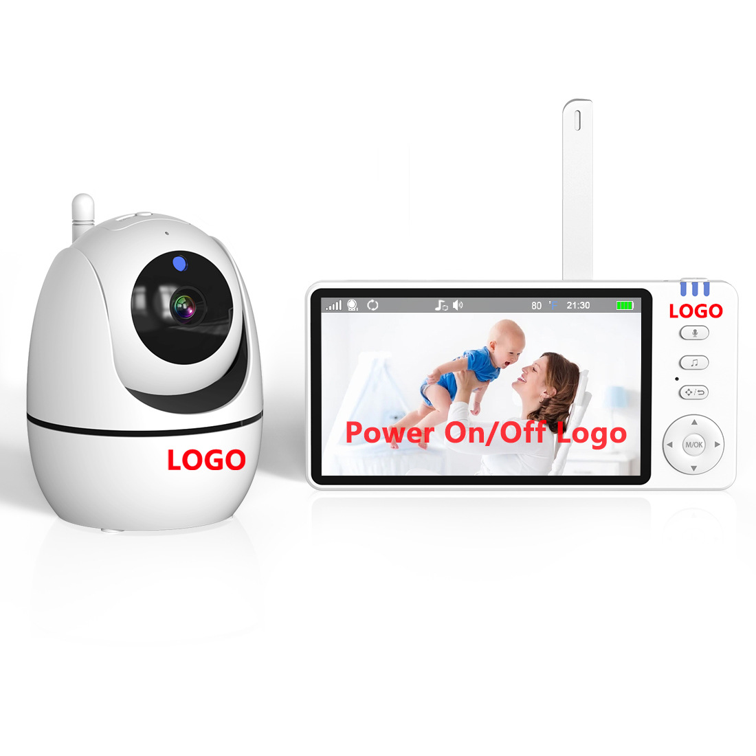 【】Cross-Border E-Commerce Baby Monitor, No Wi-Fi Required, Cry Alert, Baby Monitoring, Wireless Listening