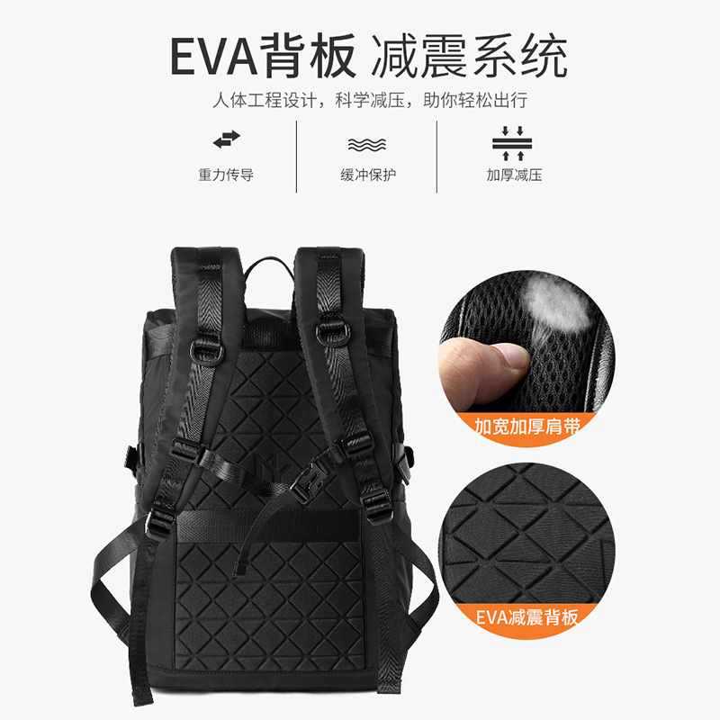 Functional Tactical Backpack Men's Backpack Large Capacity Travel Outdoor Mountaineering Bag School Bag College Student Computer Bag