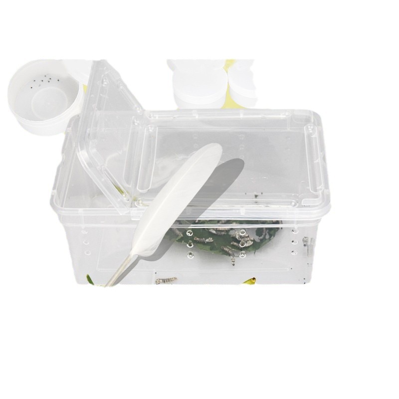 Silkworm baby student sericulture tool cocoon net silkworm spinning tool cocoon silkworm nest plastic folding nest a whole piece