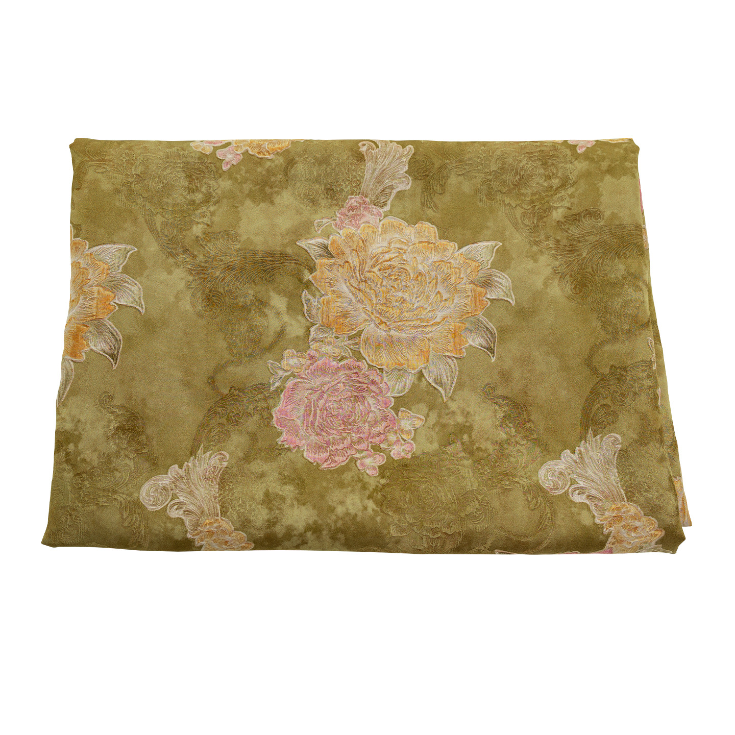 Heavyweight Chinese-Style Fragrant Cloud Silk Jacquard Fabric for High-End Thickened Skirts, Vests, Cheongsams, and Dresses