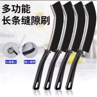 Щетка для стыков для ванной, кухонная плитка, многофункциональная щетка, щетка для труднодоступных мест, щетка для раздвижных дверей с жесткой щетиной, щетка для мелких щелей