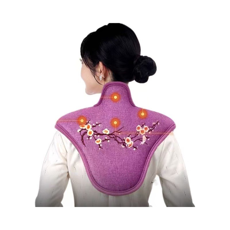 Cervical Spine and Shoulder Electric Heating Sea Salt Hot Compress Pack, Cow Head Shoulder Heating Shoulder Pad, Mugwort Moxibustion Wet Heat Compress Bag Wholesale