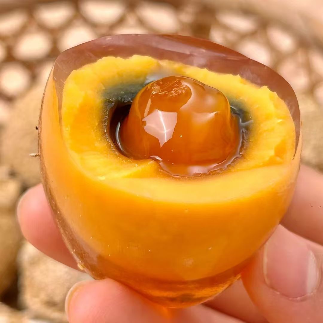 Henan Specialty Preserved Eggs, Five-Spice Soft-Boiled Eggs, Gray-Baked Eggs, Pine Flower Preserved Eggs, Traditional Lead-Free Craftsmanship, Wholesale and Delivery