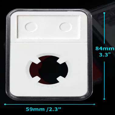 Маленькая коробка для коллекции монет, размер 18мм-40.6мм