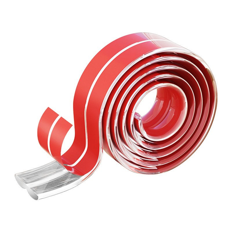Pvc Transparent Anti-Collision Strips Invisible Corner Children's Corner Protector Strips Thickeneded Edge Strips Anti-Collision Protection Strips Soft Bag
