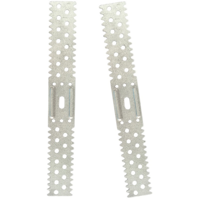 Light Steel Keel Accessories U-Shaped Fixing Clip Partition Wall Support Serrated Clip Partition Material Keel U-Shaped Clip