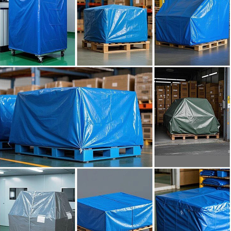 Customized Tray Rain Cover Equipment Instrument Dust Cover Rainproof Sun Protection Tarpaulin Large Equipment Knife Scraper Cloth Tarpaulin