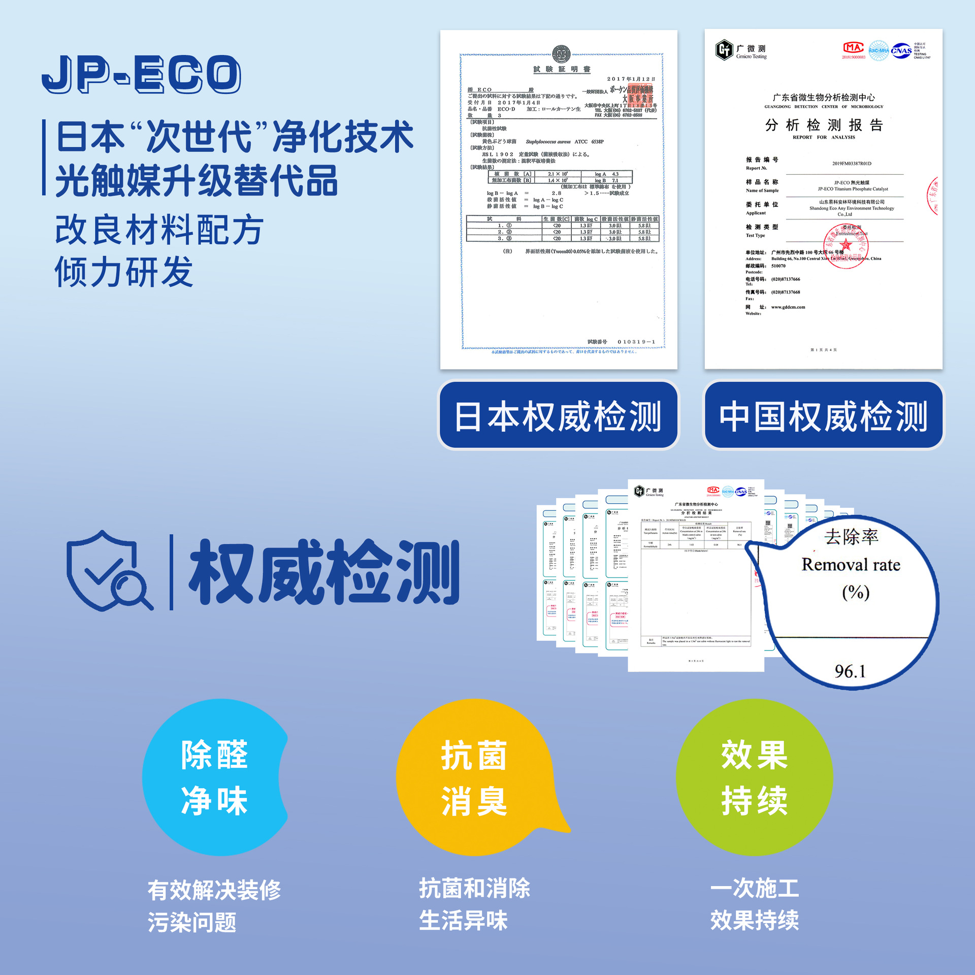 Japanese Photocatalyst New House Decoration Formaldehyde Removal and Odor Removal Indoor Air Treatment Formaldehyde Spray