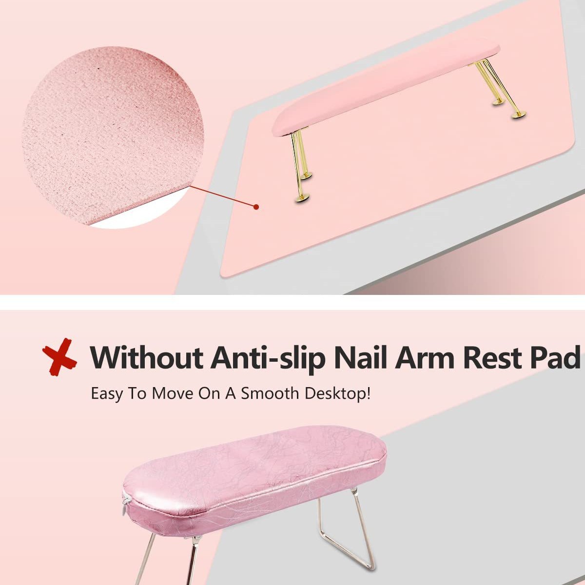 New PVC nail art desktop mat cross-border Amazon home large simple portable mouse pad factory direct sales