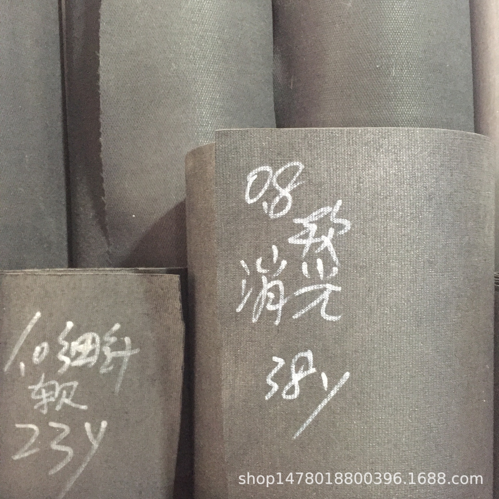 Factory in stock direct PVC artificial leather black needle black needle fabric leather