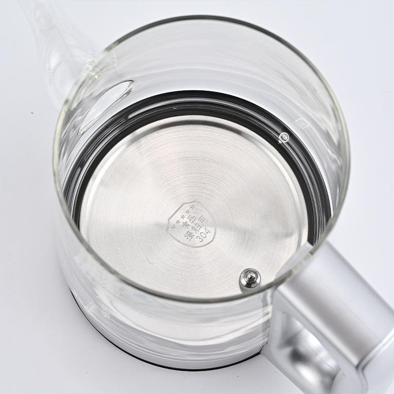 1.5L Wholesale Wuyang Smart Handle Electric Water Kettle Multi-Function Automatic Power-Off Household Glass Water Kettle