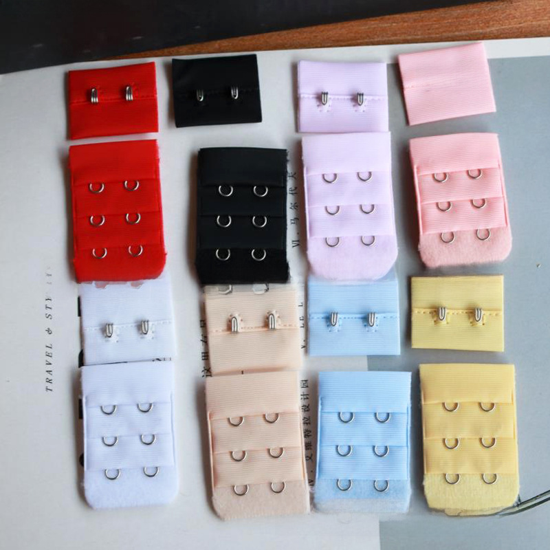 Three-row two-button back buckle back buckle pair bra back buckle underwear cloth buckle bra back buckle buckle buckle buckle