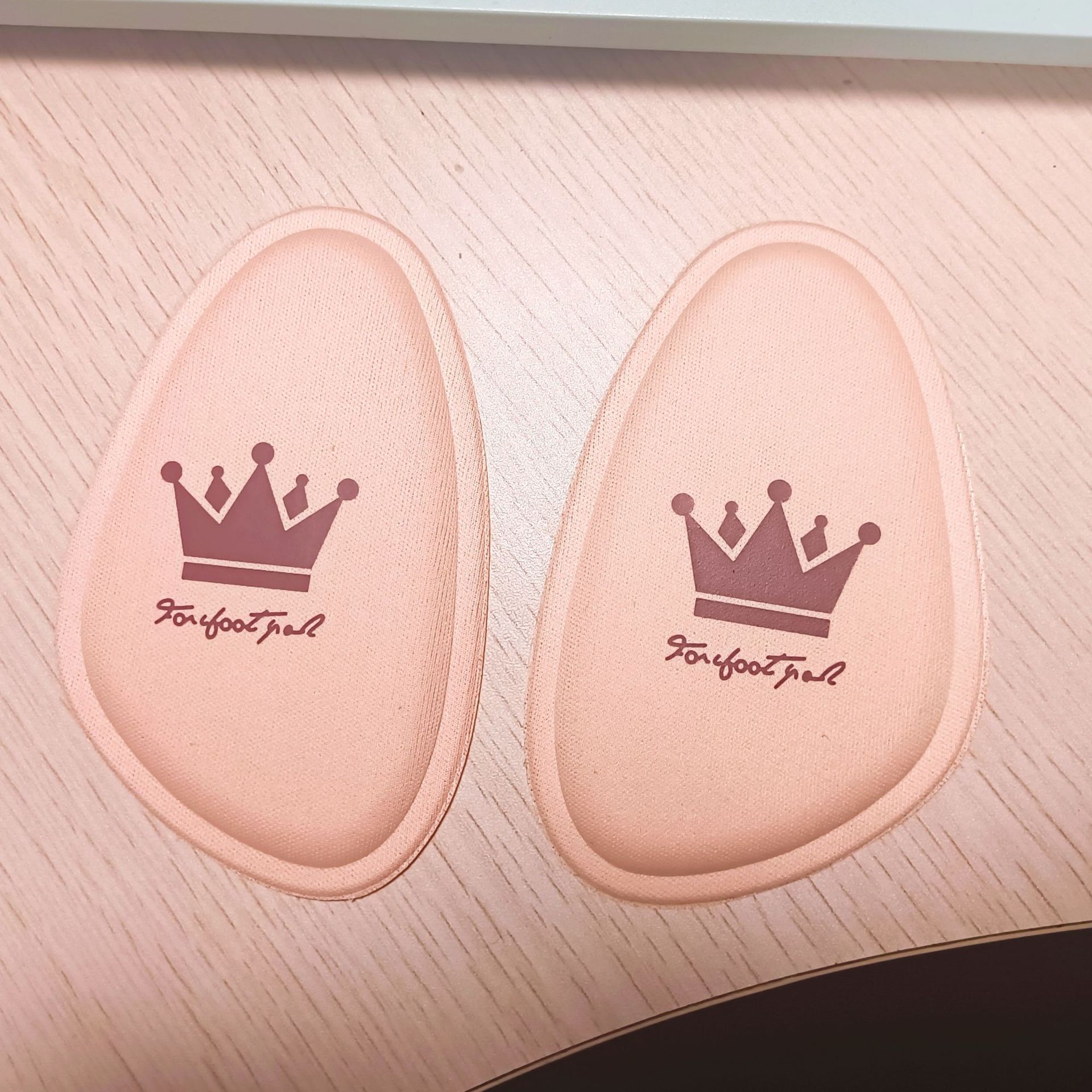 Half Size Pad Women's Forefoot Pad Thickened Forefoot Pad Anti-Pain Non-Slip High Heel Insoles Women's Shoes Big Change Small Artifact Super Soft