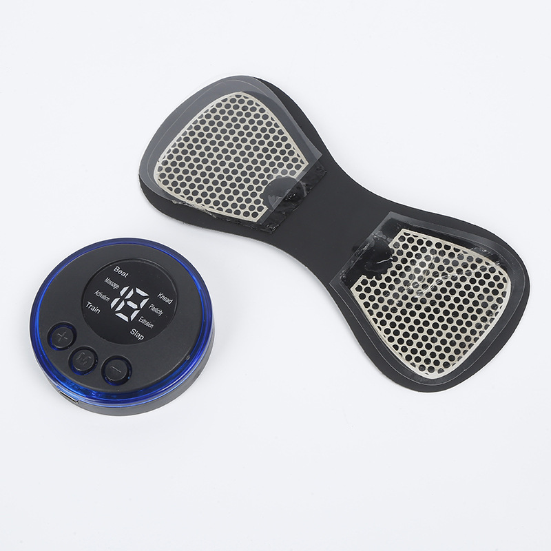 Cross-border EMS cervical massage stickers portable waist shoulder neck mini portable massager pulse neck massager