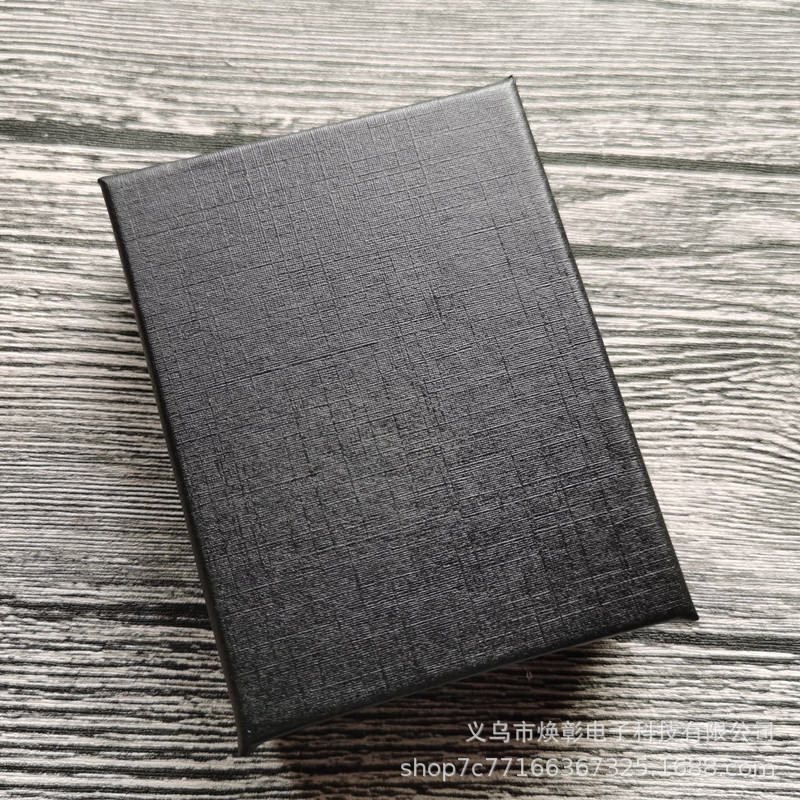 Manufacturer's Ready-Made Gift Pocket Watch Packaging Box Gift Box Wholesale Black Pocket Watch Carton Cross-Border Large Pocket Watch Box