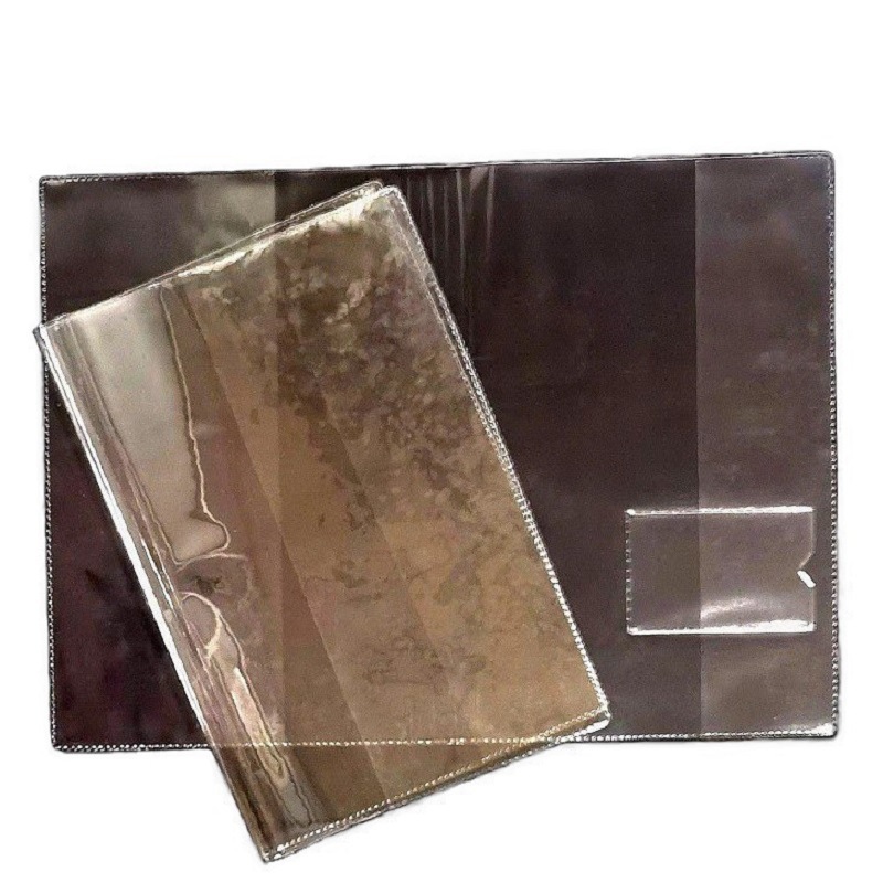 Pvc Book Cover Book Jacket Transparent Frosted A3 A4 A5 Student Stationery Document File Loose-Leaf Planner Bag