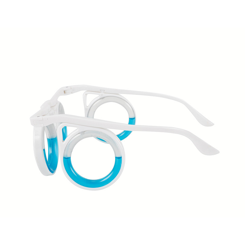 2025 New Technology Anti-Motion Sickness, Ship and Aircraft Lensless Portable Foldableing Goggles for Kidsren and Adults Liquid Glasses
