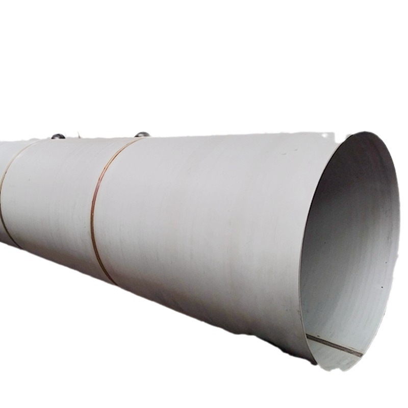 304 Stainless Steel Seamless Pipe Large Diameter Sewage Discharge Natural Gas Thick Wall Cooling Straight Seam Welded Pipe Round Pipe