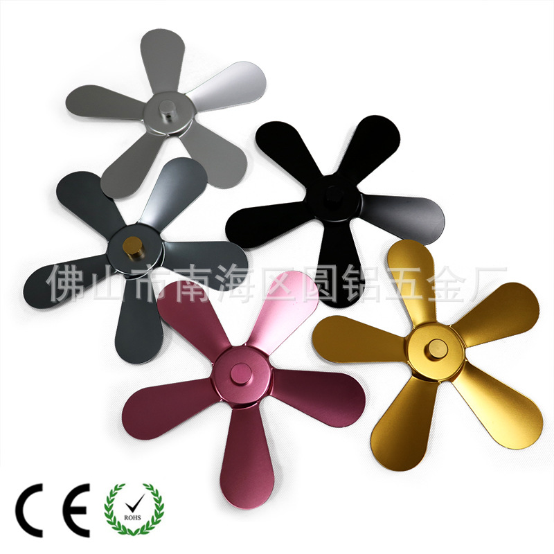 Sheet Metal Stamping, Aluminum Plate Stamping, Forming Fan Blades, Five-Blade/Six-Blade/Seven-Blade Fireplace Fan Blade Accessories