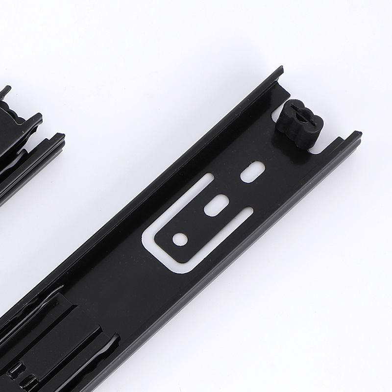 45 Wide 4 Inches 5 Inches 6inch 8inch Slide Rail Wardrobe Cabinet Silent Buffer Guide Rail Thickeneded Side-Mounted Track Drawer Track
