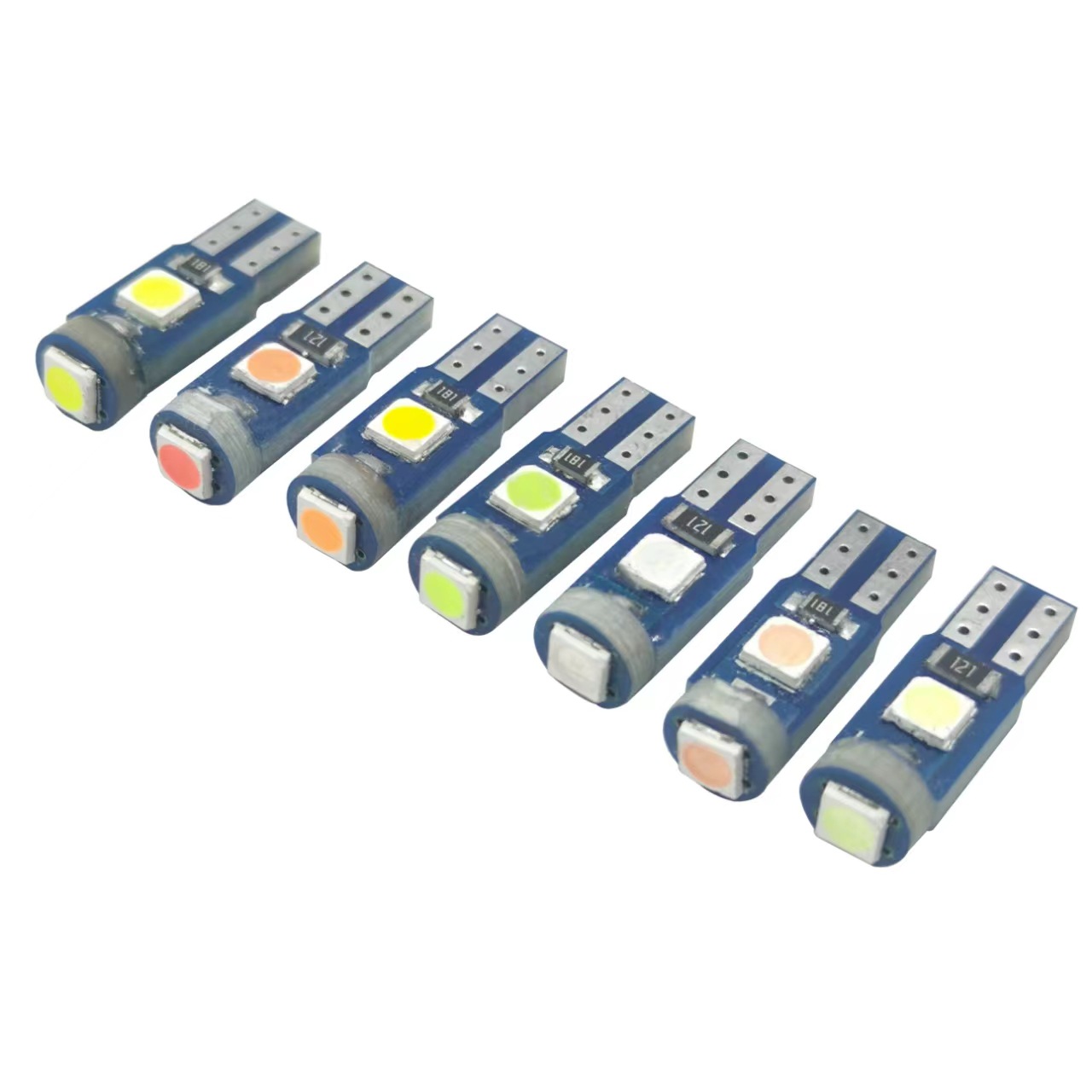 Car LED highlight instrument light T5 3030 3SMD indicator instrument light central control light highlight display light