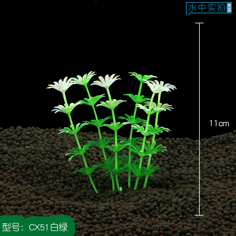 Fish House Manufacturer Fish Tank Landscaping Decoration Plastic Simulated Water Plants Aquarium Scenery Hotel Hotel Sand Table Ornaments