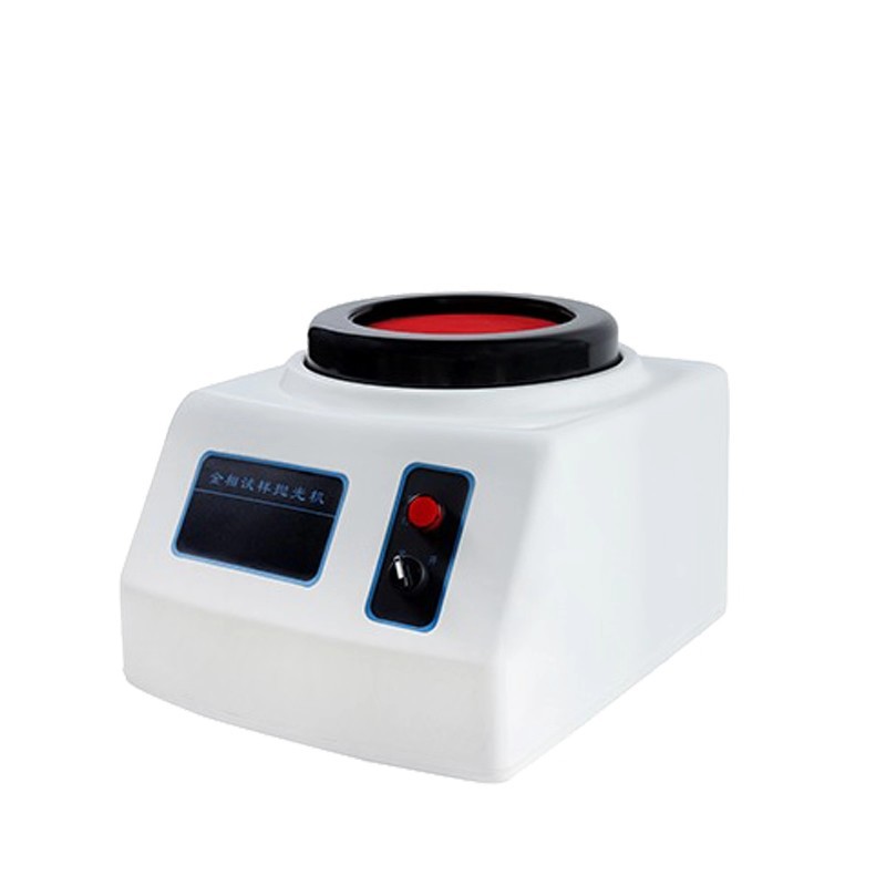 Metallographic Grinding and Polishing Machine P-1 Single Disc Sample Preparation Pre-Grinding Machine Desktop Polishing Machine Metal Precision Test Grinder