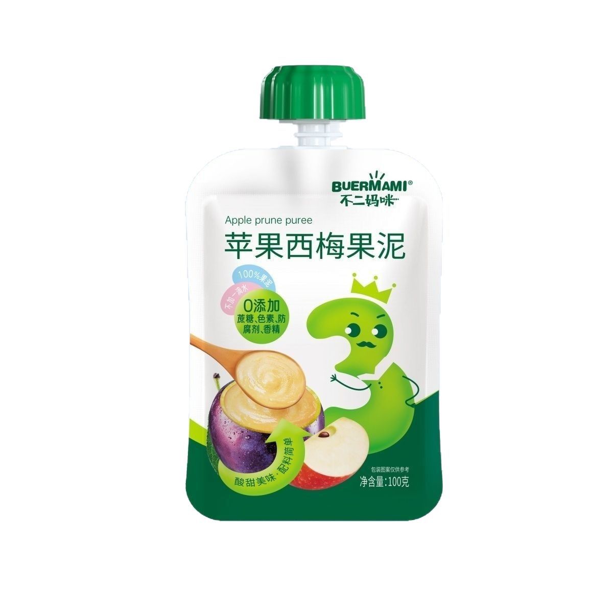 Fuji Mommy Puree 100g Add Fruit and Vegetable Juice Apple Food Banana Blueberry Strawberry