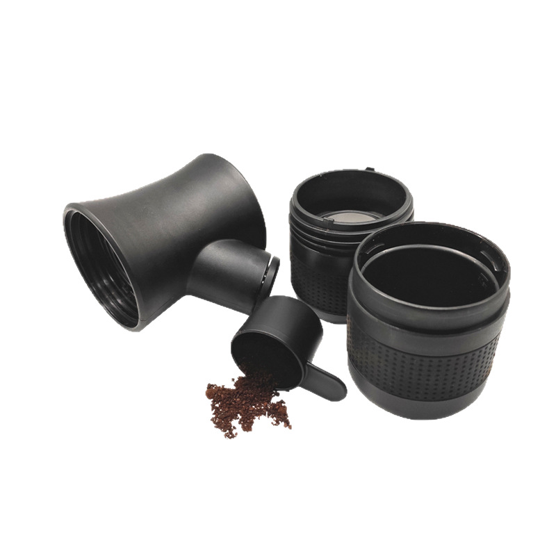 Mini Hand-Pressed Coffee Machine 8201 Is Easy to Carry in Volume and Comes with a Non-Slip Coffee Drinking Cup