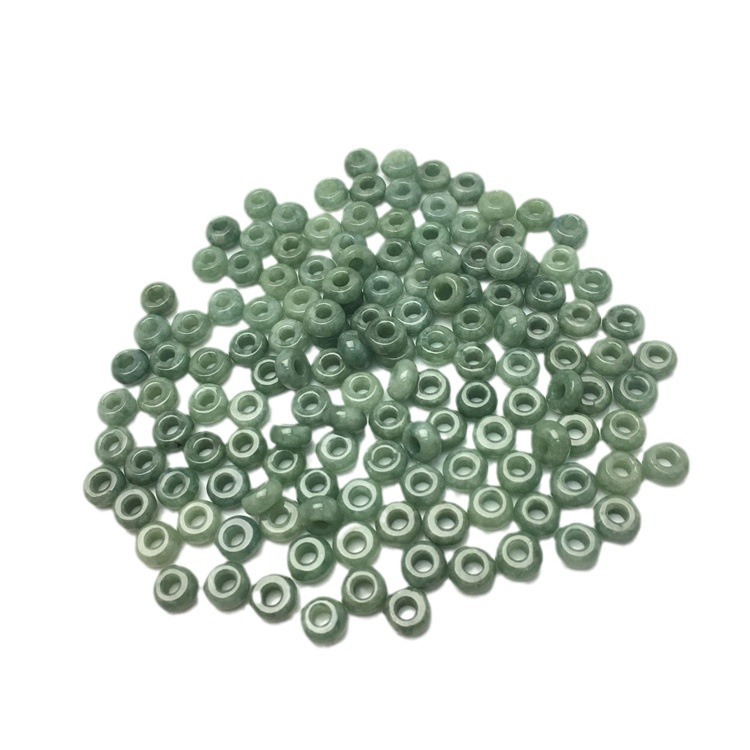 Jade wholesale a goods Jade jade ring jade accessories small circle DIY craft materials loose beads jewelry accessories