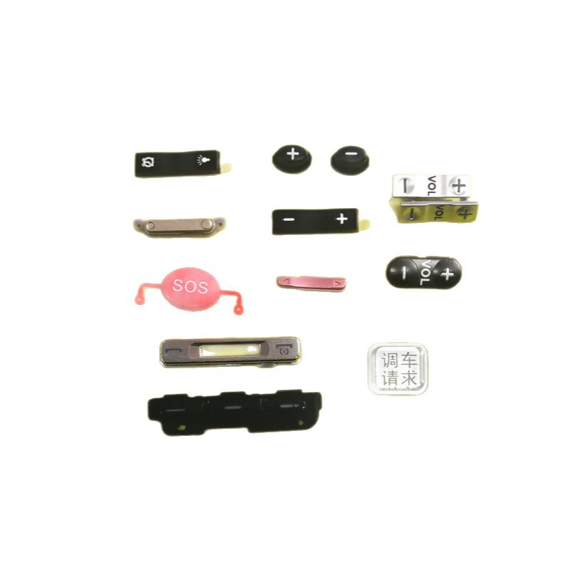 Plastic Translucent Buttons, Game Console Buttons Are Made of Oil-Jet Laser Engraving and Laser Engraving Process Can Be Customized