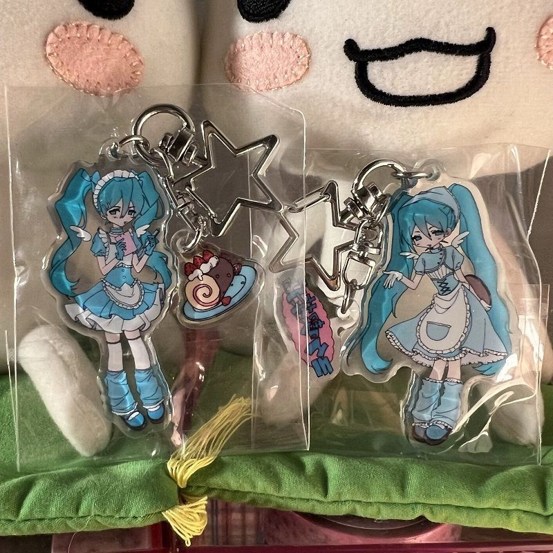 Yao Acrylic Keychain School Bag Pendant Niche Ins Acrylic Pendant for Friends and Besties