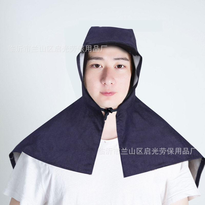 Камуфляжная шапка с шнуровкой, пылезащитная, для работы, джинсовая, толстая, двухслойная