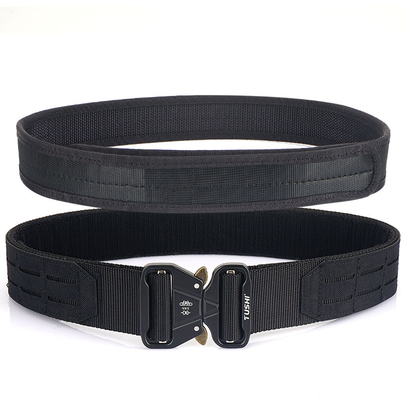 Tactical Waist Belt 2inch Quick Release Buckle Ronin Belt Waist Belt Metal Buckle Outdoor Belt Custom Wholesale