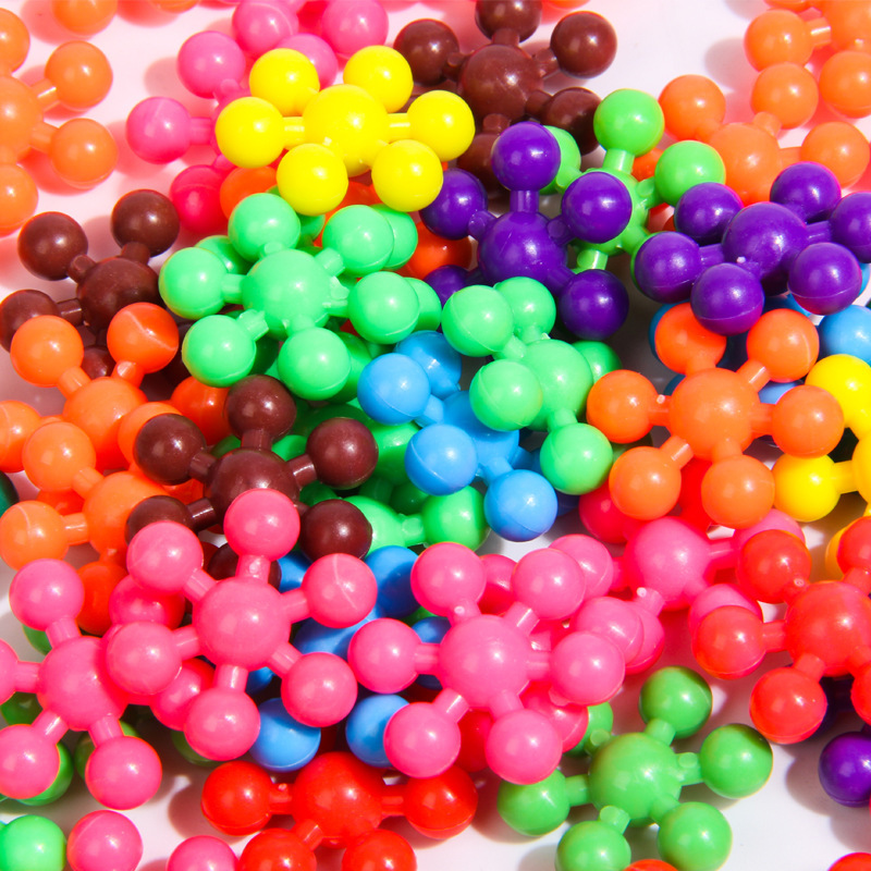 Cross-Border 3D Stereo Plum Blossom Building Blocks, Fun Educational DIY Assembly, Early Education Snowflake Toys Wholesale