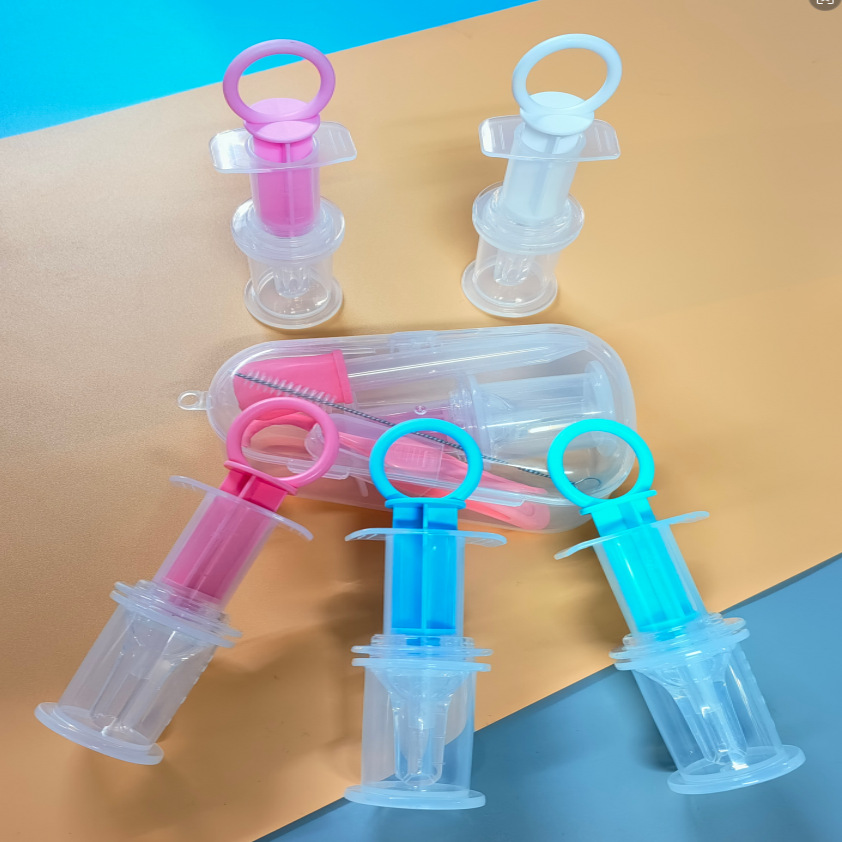 Paper Card Pack Wholesale Baby Feeder Nipple Feeder Anti-choking Feeding Water Dropper Feeding Water Needle Tube Feeder