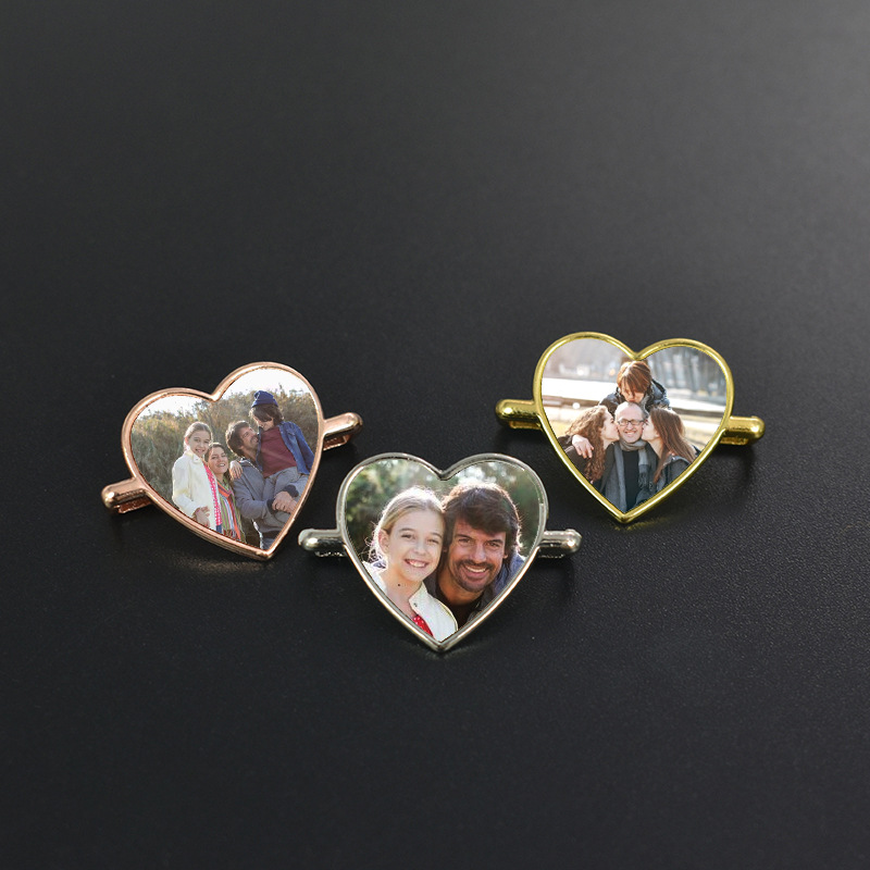 Cross-Border Customized Blank DIY Printed Heat Transfer Metal Dial Buckle Personalized Sublimation Watch Strap Decoration