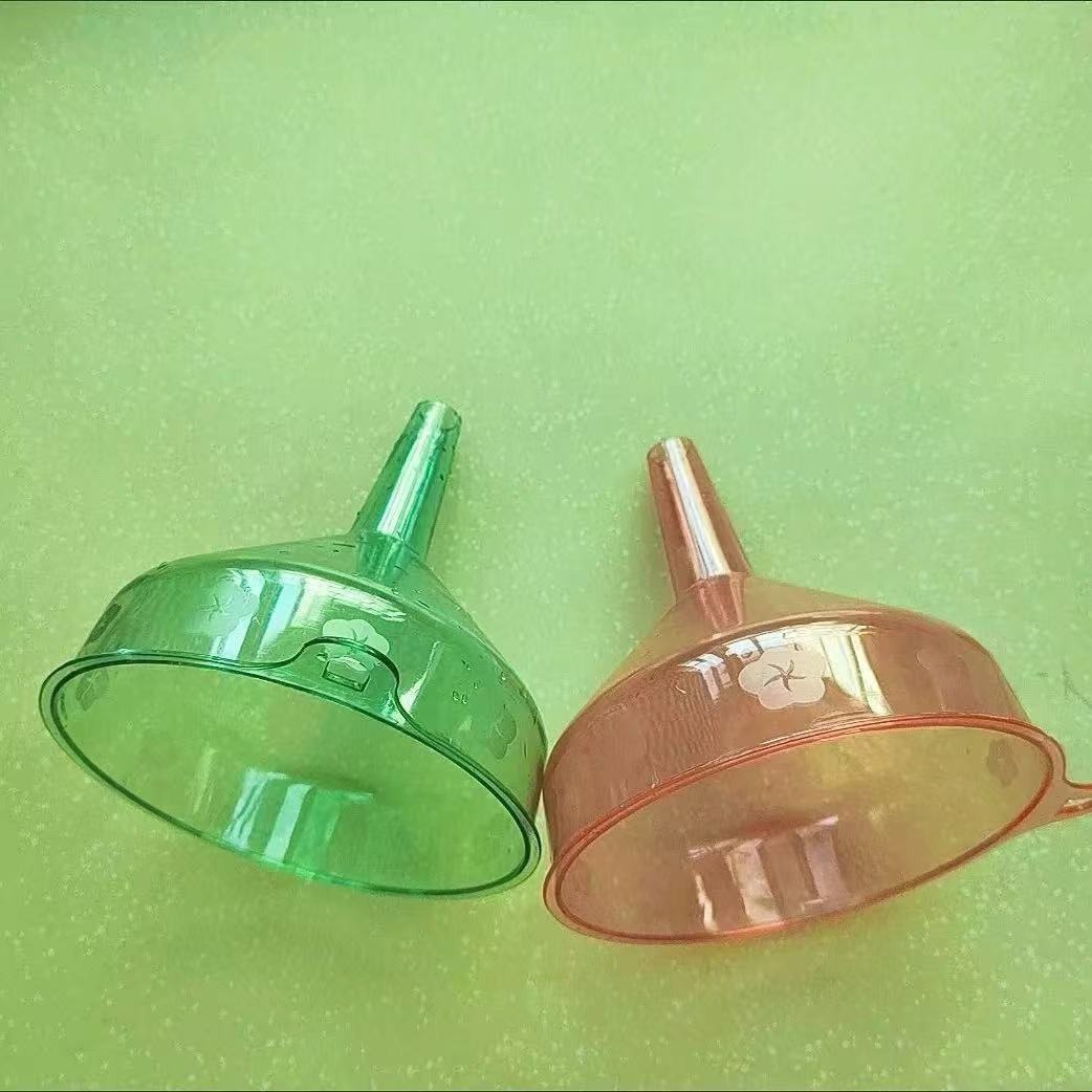Wholesale Plastic Funnel Large Wide Mouth Tool Kitchen Caliber Transparent Thickened Dispelling Liquor Leakage Liquid Household Taper