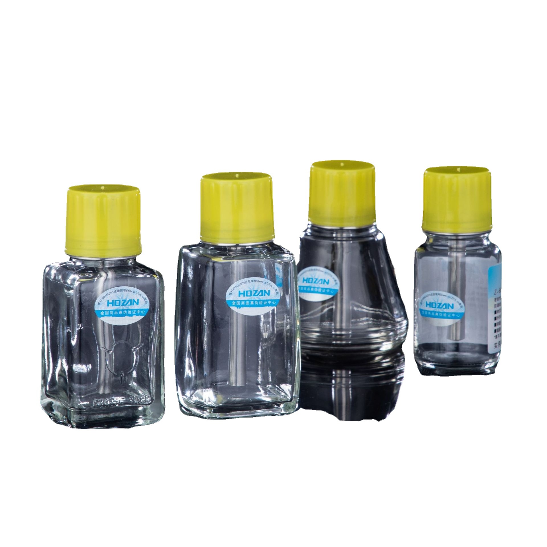 Hot Sale 200ml Press Type Glass Alcohol Bottle Special Bottle for Nail Polish Wash