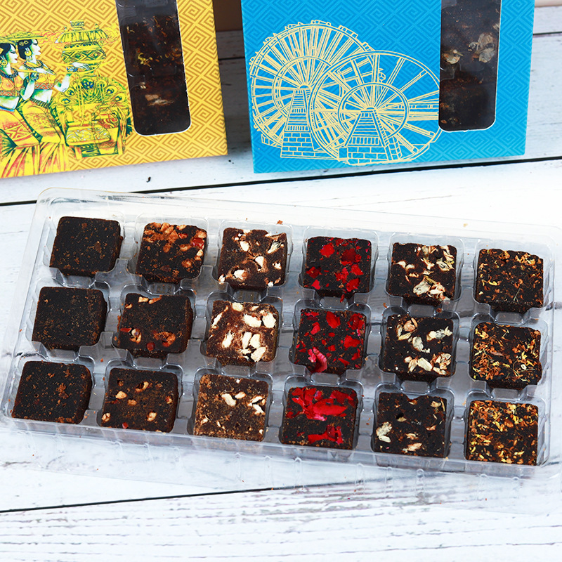 Yunnan Brown Sugar Gift Box Traditional Brown Sugar Blocks Handmade Brown Sugar Wholesale Old Brown Sugar Ginger Tea Wholesale Brown Sugar Wholesale Agent