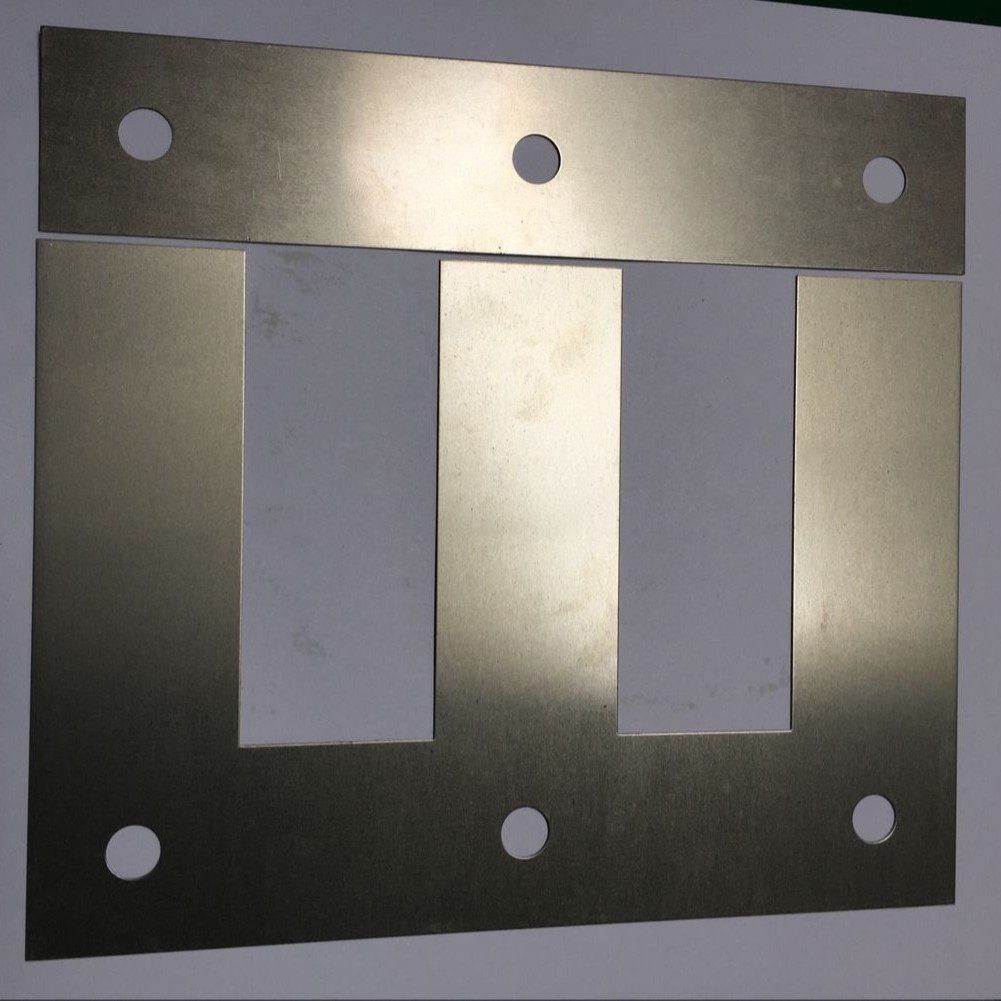 In-Stock Supply of Ei250/300-6H Three-Phase Perforated Silicon Steel Sheets for Transformer and Motor Cores