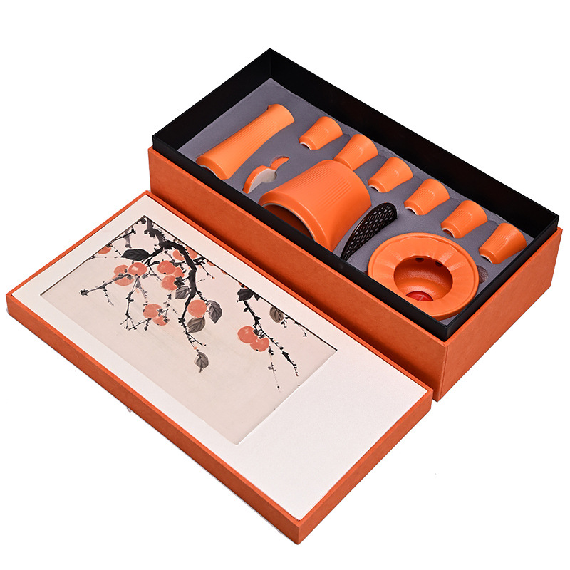 Wine Warmer Household Set Hot Wine Pot Old-Fashioned Heated Wine Set Warm Yellow Wine Wine Warmer Set