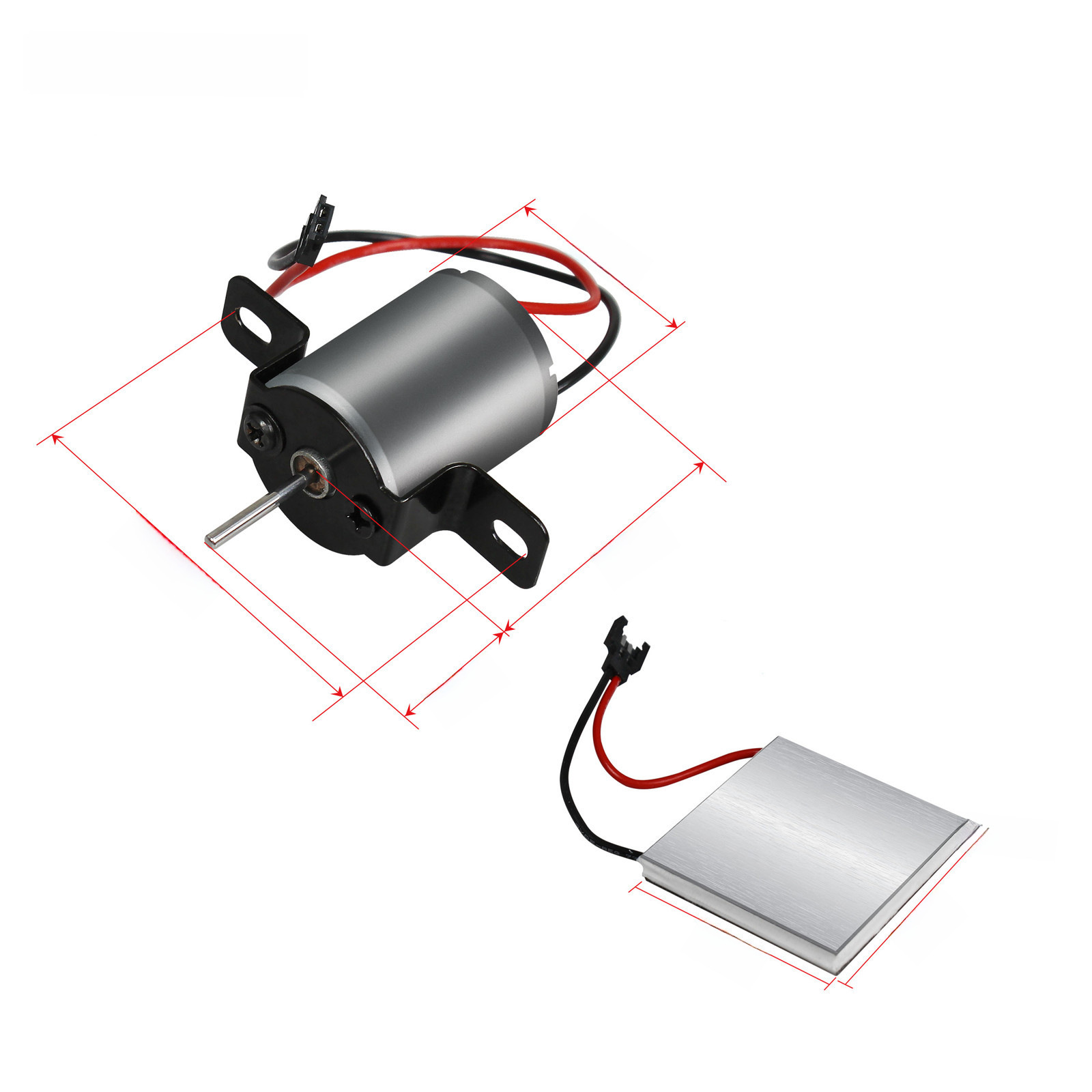 Brand new fireplace fan repair accessories temperature difference power generation plate motor suit heat power fan universal accessories