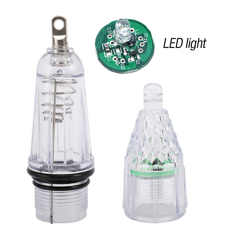 Night fishing fishing lamp LED fishing lamp deep sea underwater luminous fish lamp portable fish lamp multicolor wholesale