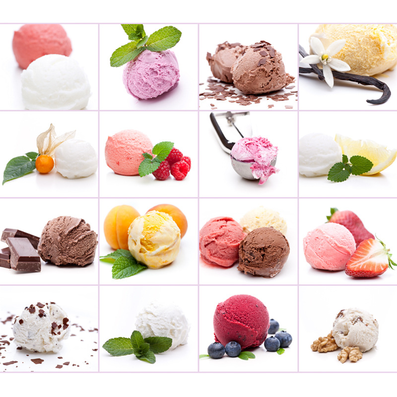 Ice Jielun original ice cream powder ice cream powder milkshake powder soft ice cream powder 1000g manufacturer