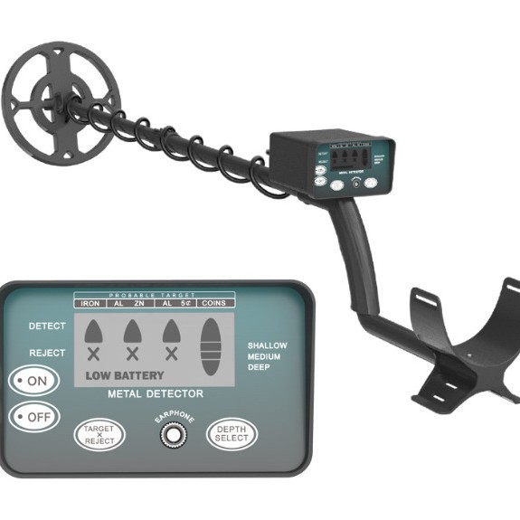 Gt-300 Factory Direct Supply Wholesale Cross-Border Popular Underground Metal Detector Gold Detection Outdoor Treasure Hunting